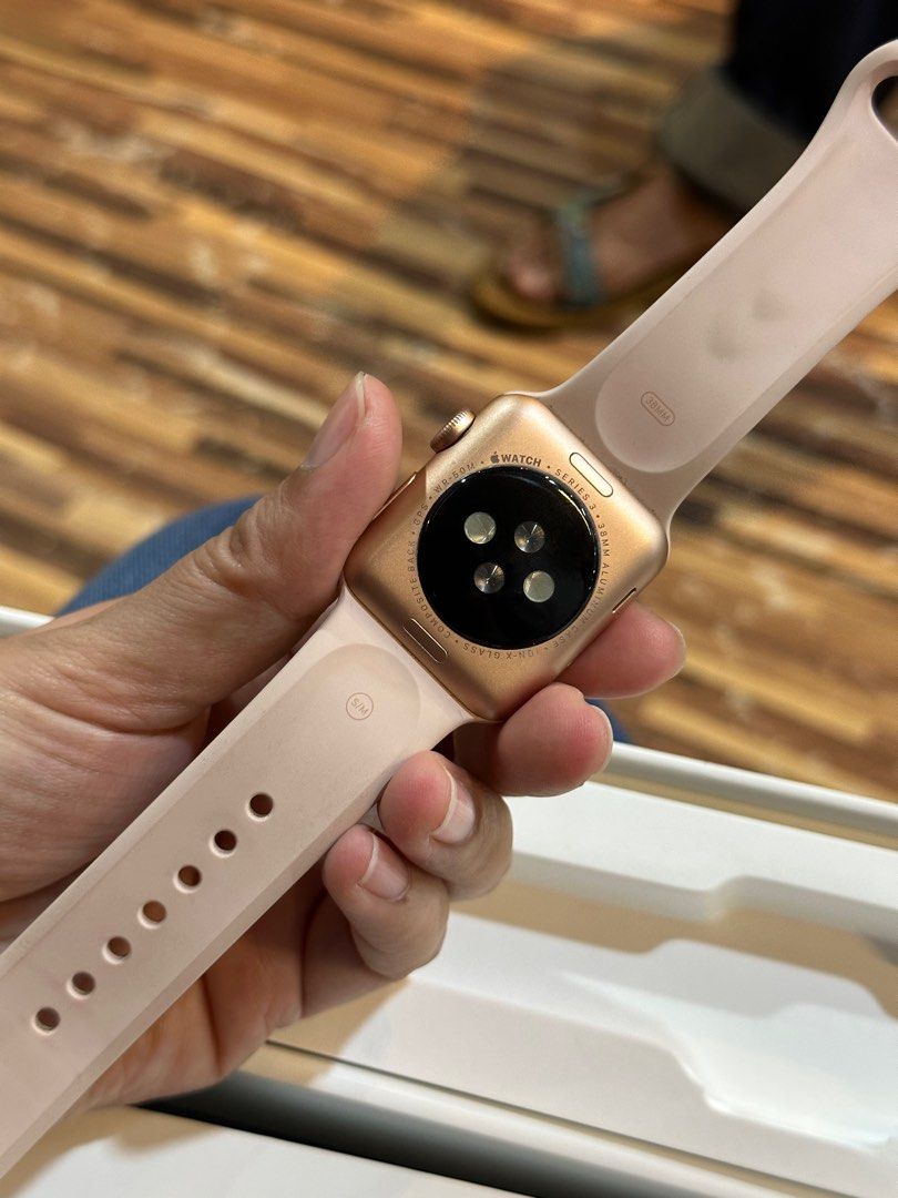 Apple watch series best sale 3 rose gold used