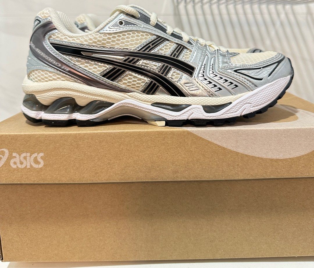 請先私密勿下單ASICS Kayano 14 cream black JJJ聯名平替款, 她的時尚