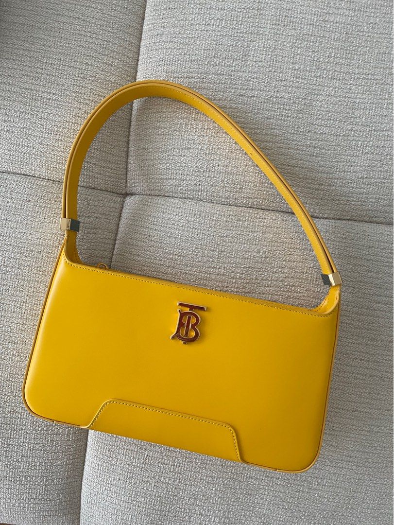 Burberry shoulder bag yellow hotsell