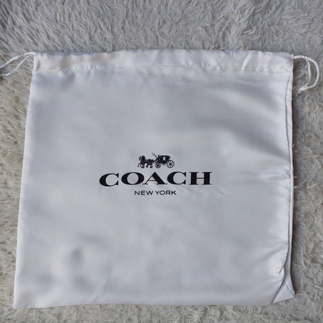 Coach bag online dust bag