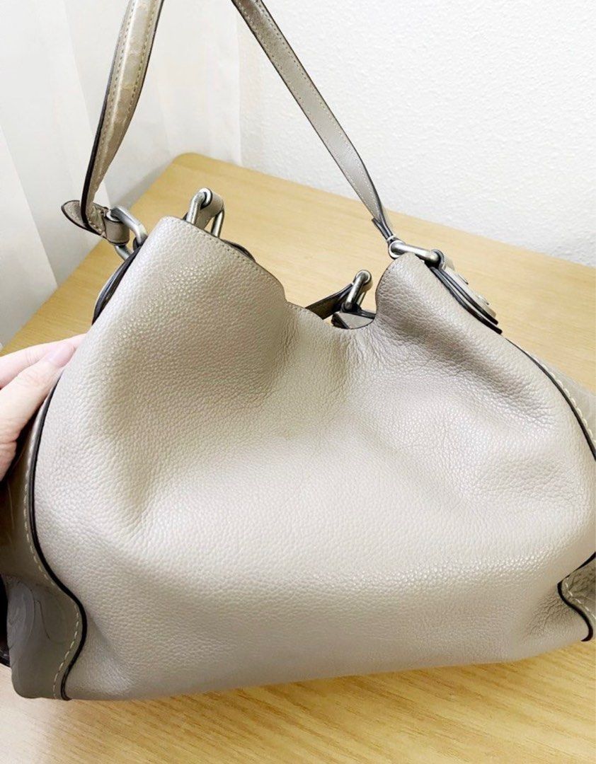 Coach edie sales 42 grey