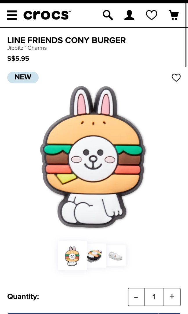 Jibbitz Crocs Line Friends Crocs Authentic Crocs Line Friends Cony