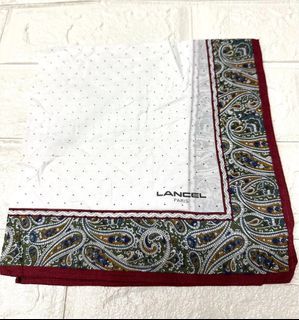 Authentic Lancel Paris Handkerchief