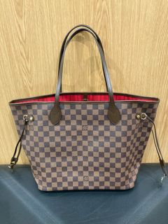 Auth LOUIS VUITTON Monogram Idylle Neverfull MM Tote Bag Brown M40513 Used  F/S