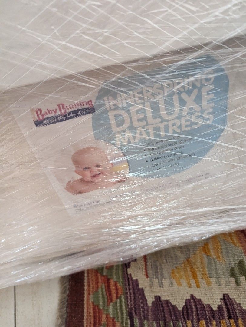 Cot & store mattress baby bunting