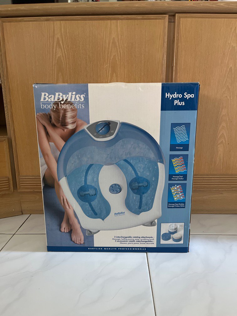 BaByliss Hydro Spa Plus Foot Soak, Health & Nutrition, Massage Devices