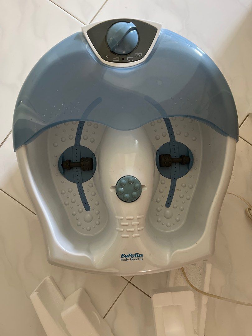 BaByliss Hydro Spa Plus Foot Soak, Health & Nutrition, Massage Devices