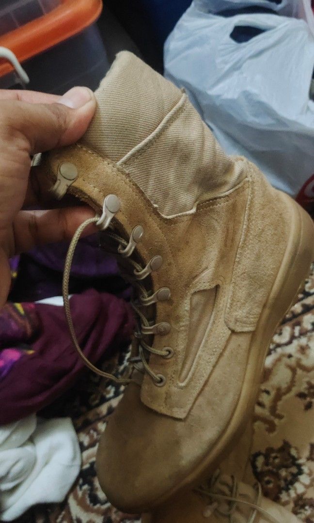 Belleville Genuine Leather Combat Boots Tapak Vibram, Men's