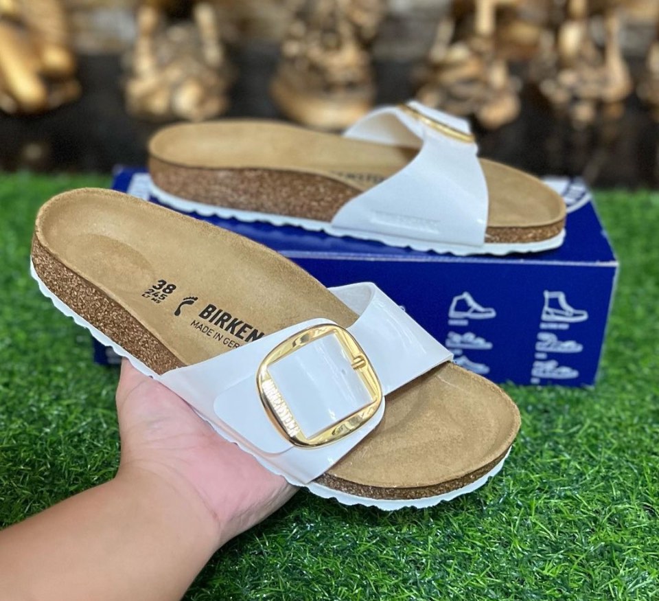 Birkenstock Madrid, Patent White