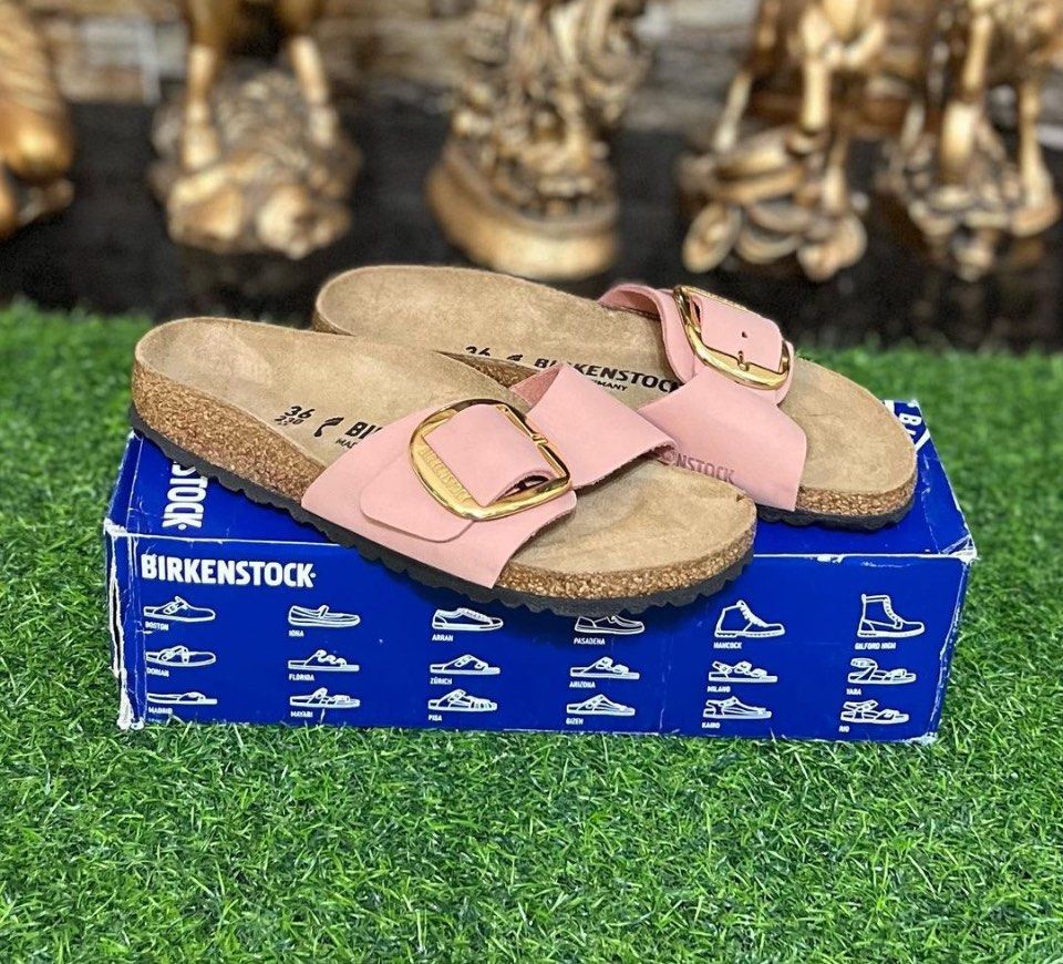 Birkenstock arran rose gold top