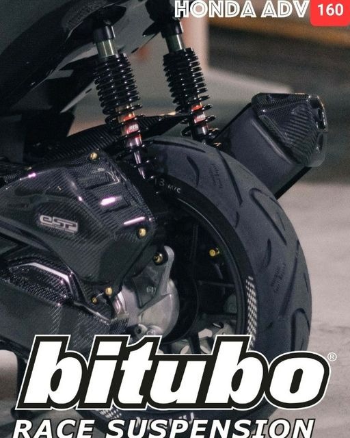 BITUBO SUSPENSIONHONDA ADV 160/6 YEAR WARRANTY, Motorcycles