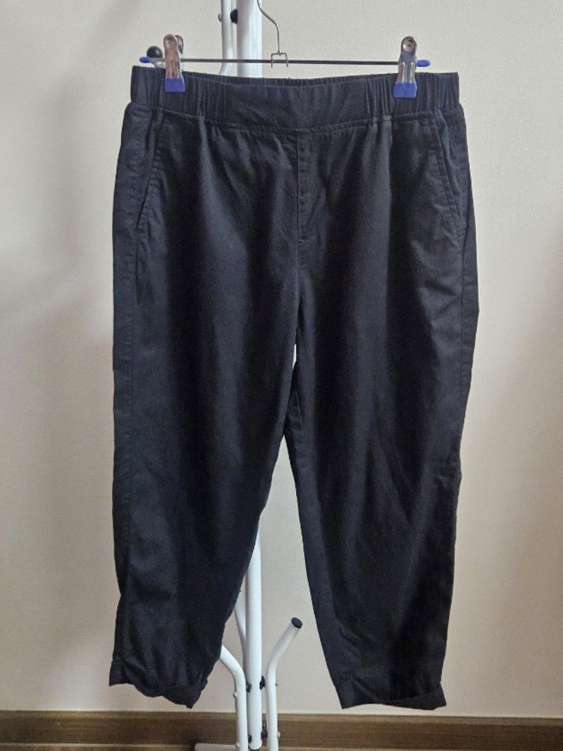 Black Giordano 3 4 Pants Women s Fashion Bottoms Other Bottoms