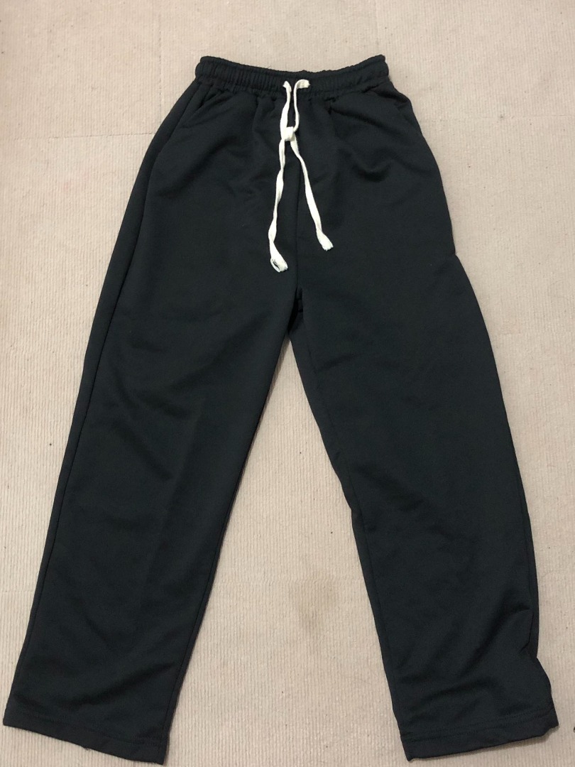 Black Sweatpants, Men's Fashion, Bottoms, Joggers on Carousell
