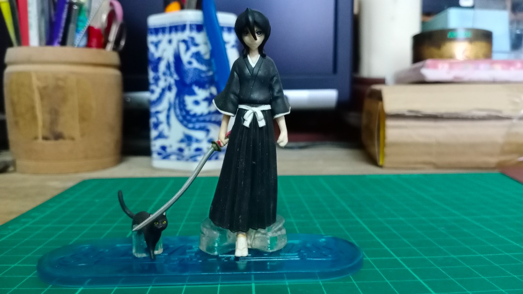 Bleach 高画質 アニメ 270 BLEACH 朽木白哉 アクリルバッジ 漂白