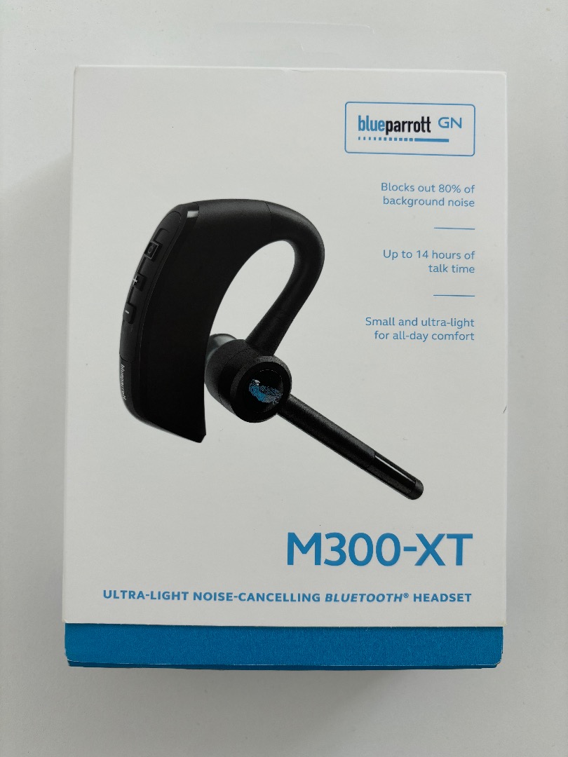BlueParrott B450-XT Noise Cancelling Trucker Bluetooth Headset