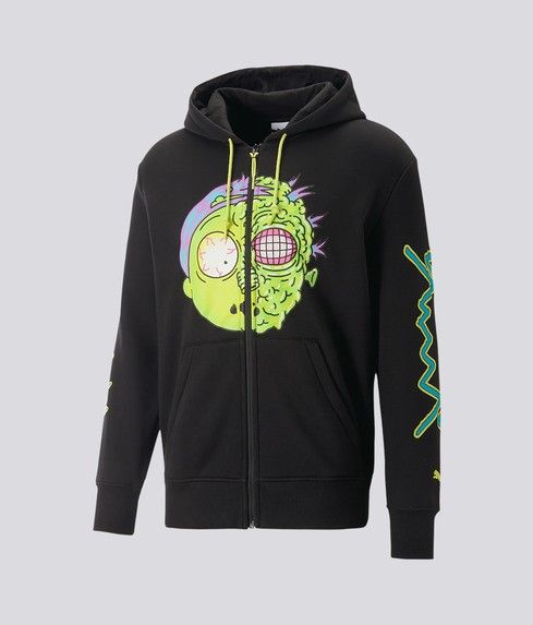 rick and morty hoodie puma