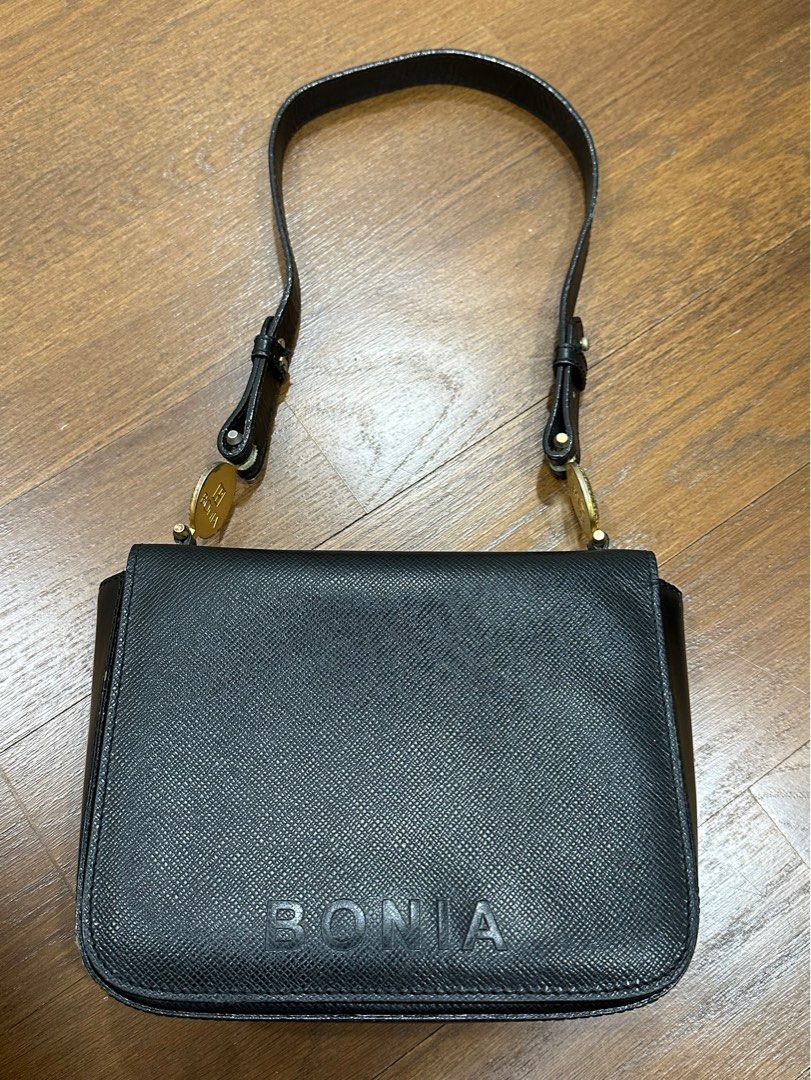 Buy BONIA Black Libera Sling Bag Online