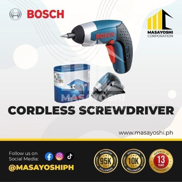 Bosch IXO 3 Cordless Screwdriver Bosch Power Tool