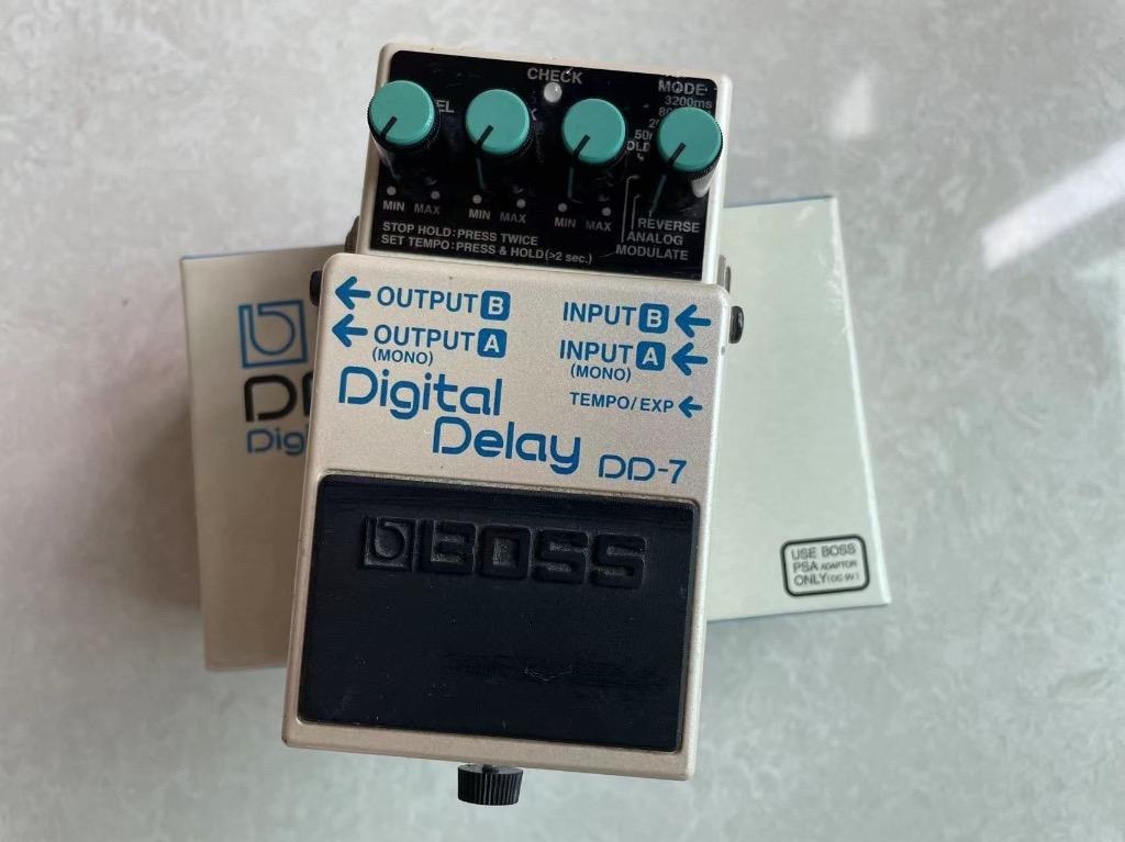 BOSS DD-7 Digital Delay Guitar Effect, 興趣及遊戲, 音樂、樂器