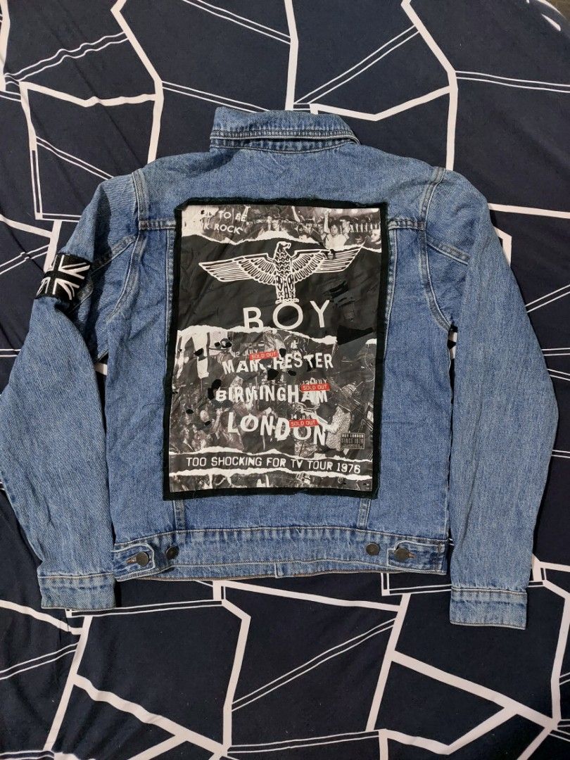 Boy London Denim Jacket, Women's Fashion, Coats, Jackets and Outerwear