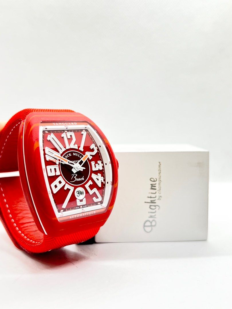 Franck muller vanguard red on sale