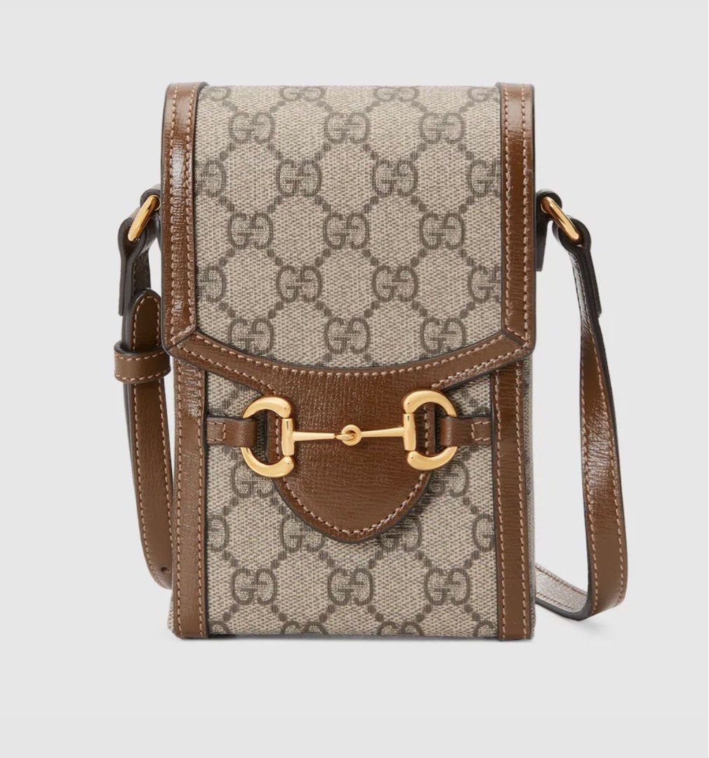 Gucci Horsebit 1955 small shoulder bag, Luxury, Bags & Wallets on Carousell