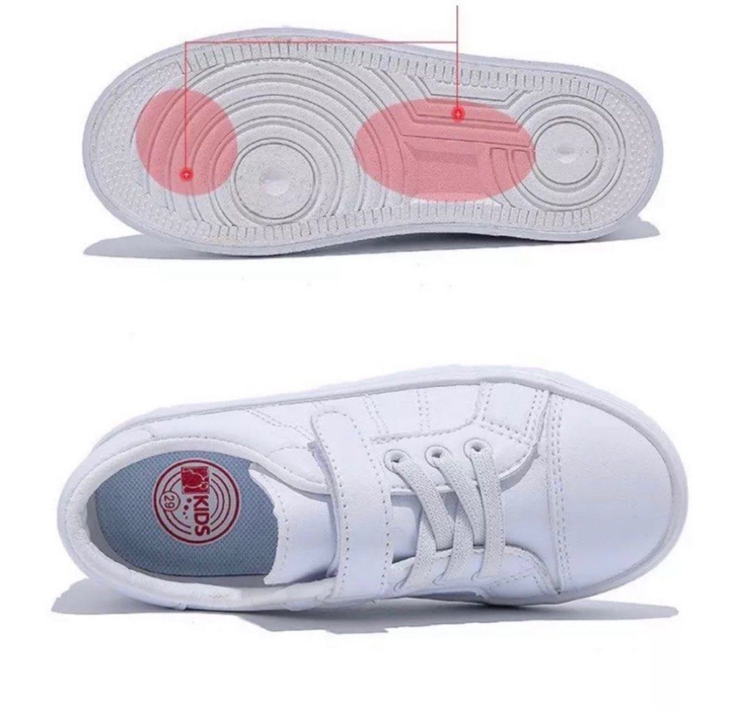 White slip on kids store