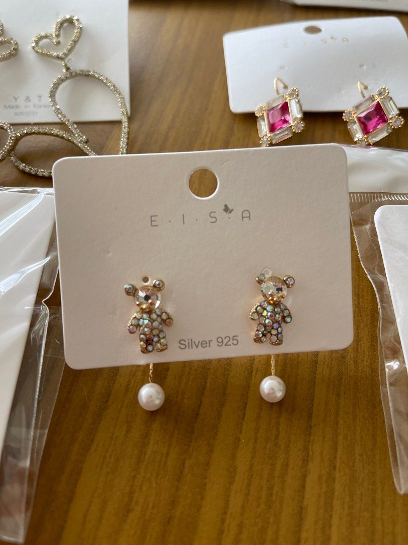 Custom Luxurious Korea Fashion Sterling Silver Stud Fashion Jewelry Hoop Brand  Jewelry Earings for Women 2021 Earrings - China Korean Earrings and Stud  Earrings price | Made-in-China.com