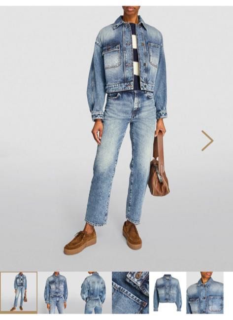Max mara denim jacket online
