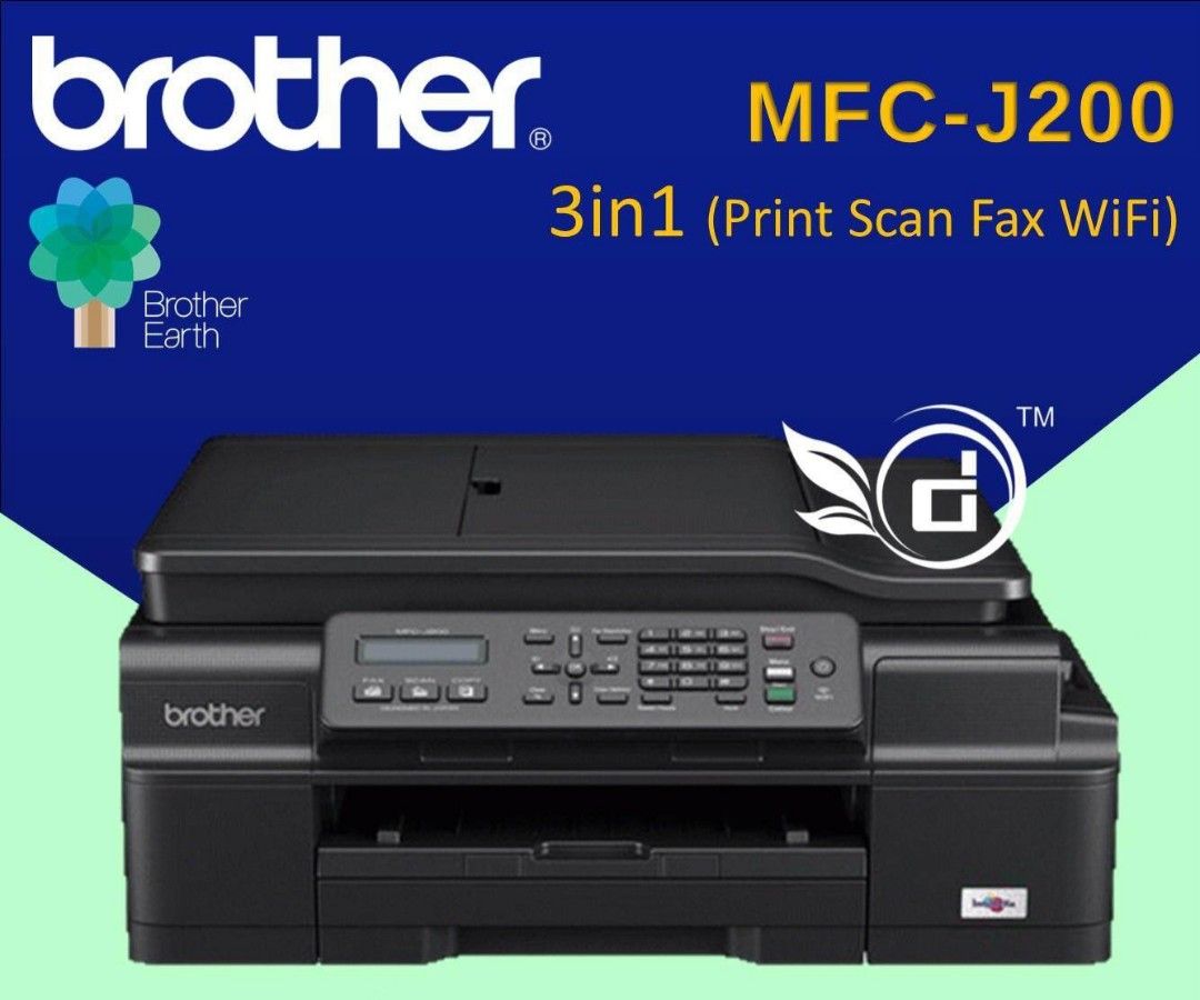 Brother MFC J200 Printer Computers Tech Printers Scanners