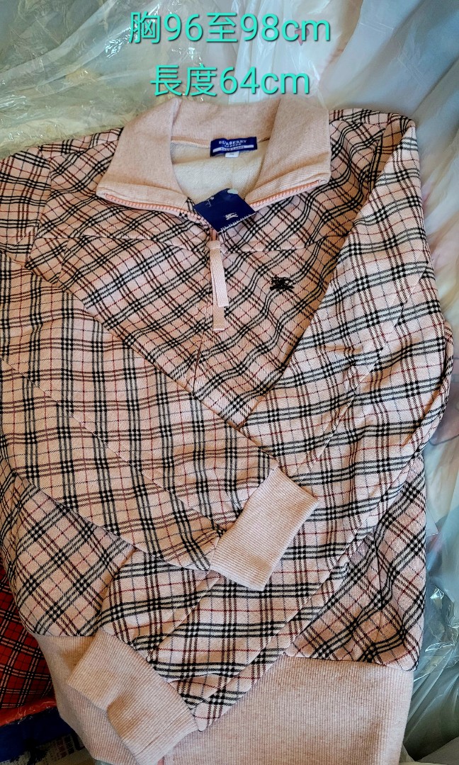 日本Burberry Blue Label 綿質jacket 外套, 名牌, 服裝- Carousell