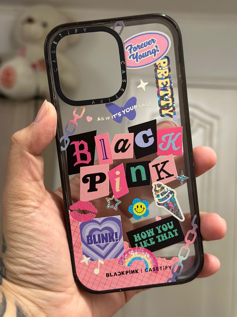 CASETIFY BLACK PINK 14 PRO MAX, Mobile Phones & Gadgets, Mobile