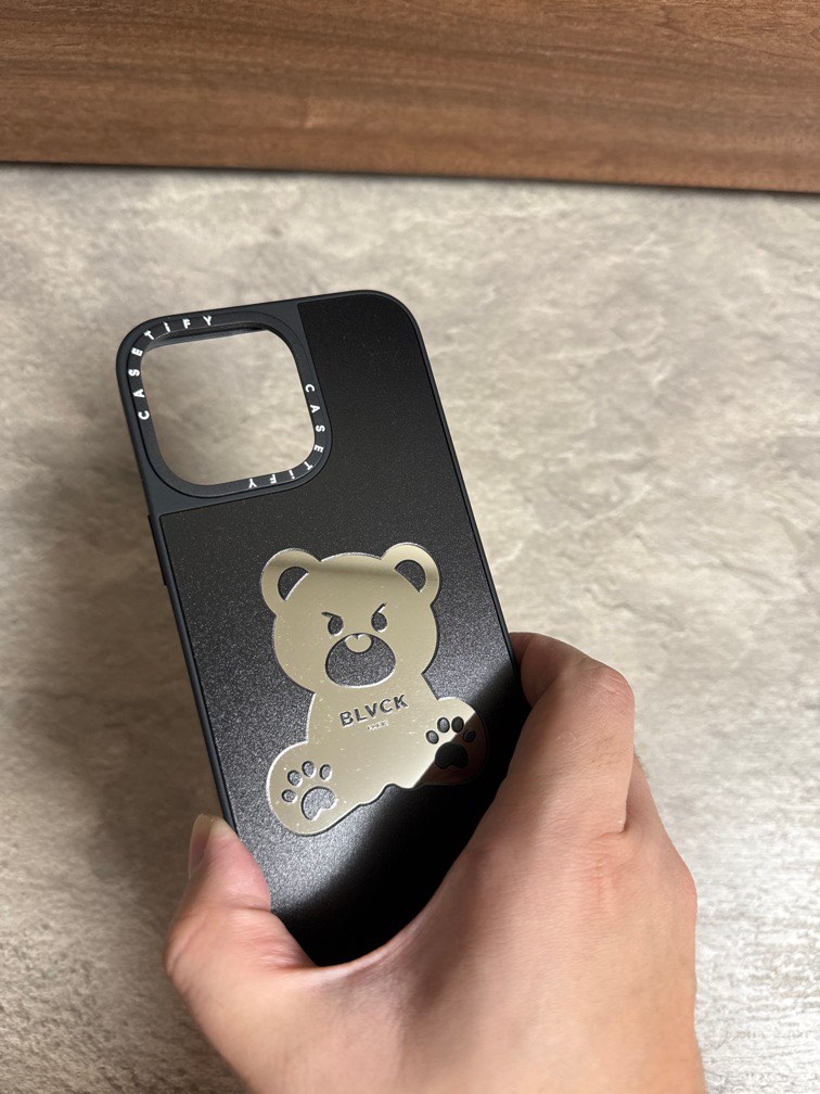 CASETiFY x BLVCK Paris iPhone 14 Pro Max BLVCK Evil Teddy 