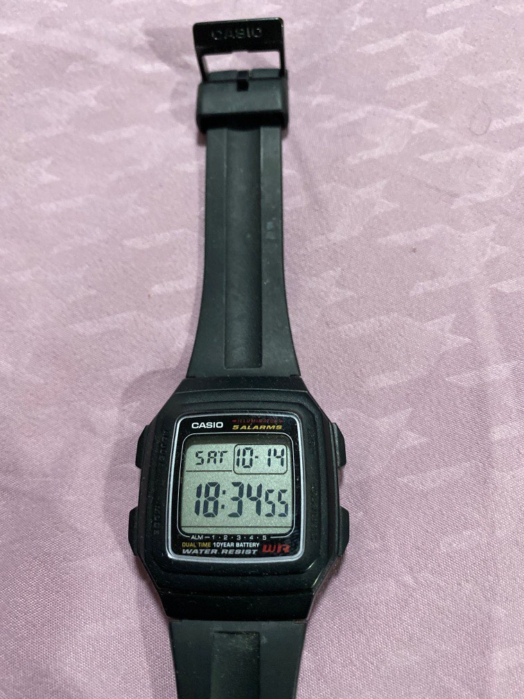 Casio Dual Time Digital Watch, Men's Fashion, Watches & Accessories ...