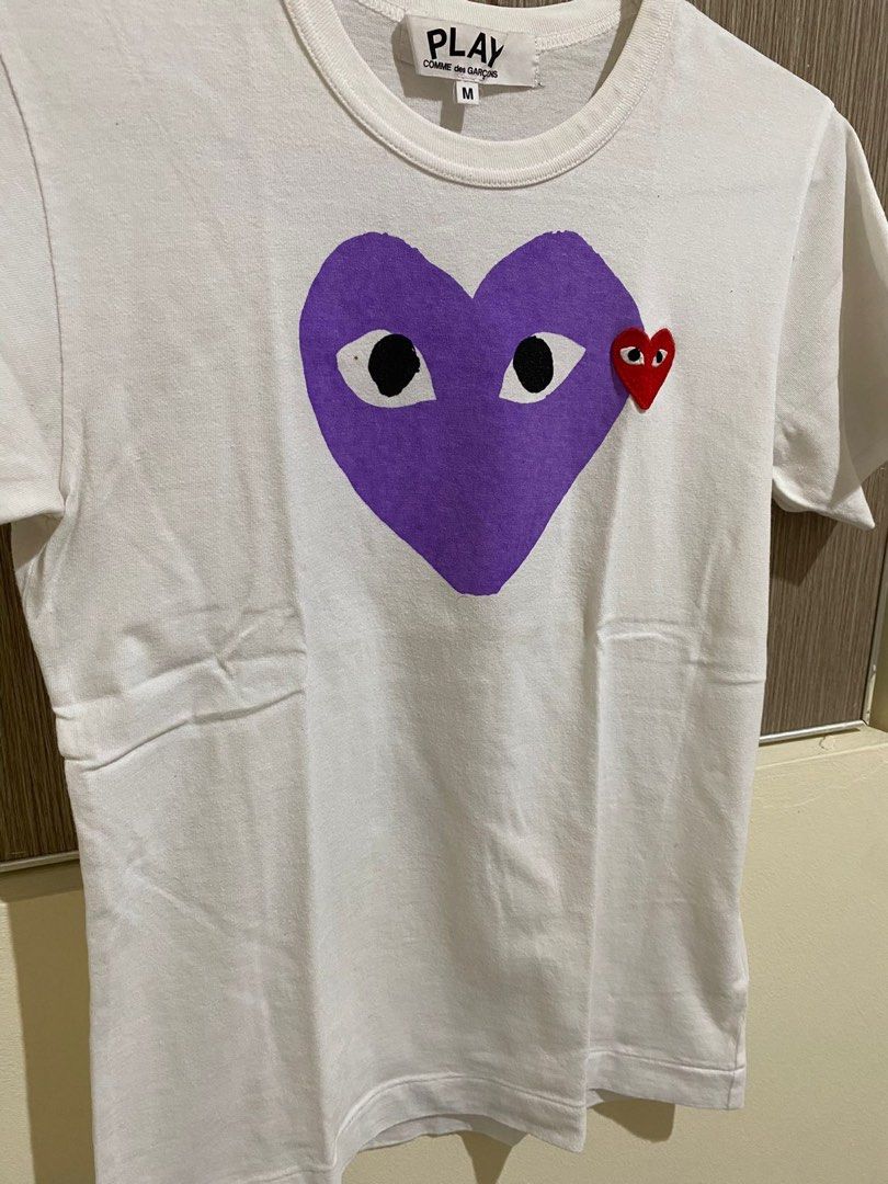 Cdg hot sale purple heart