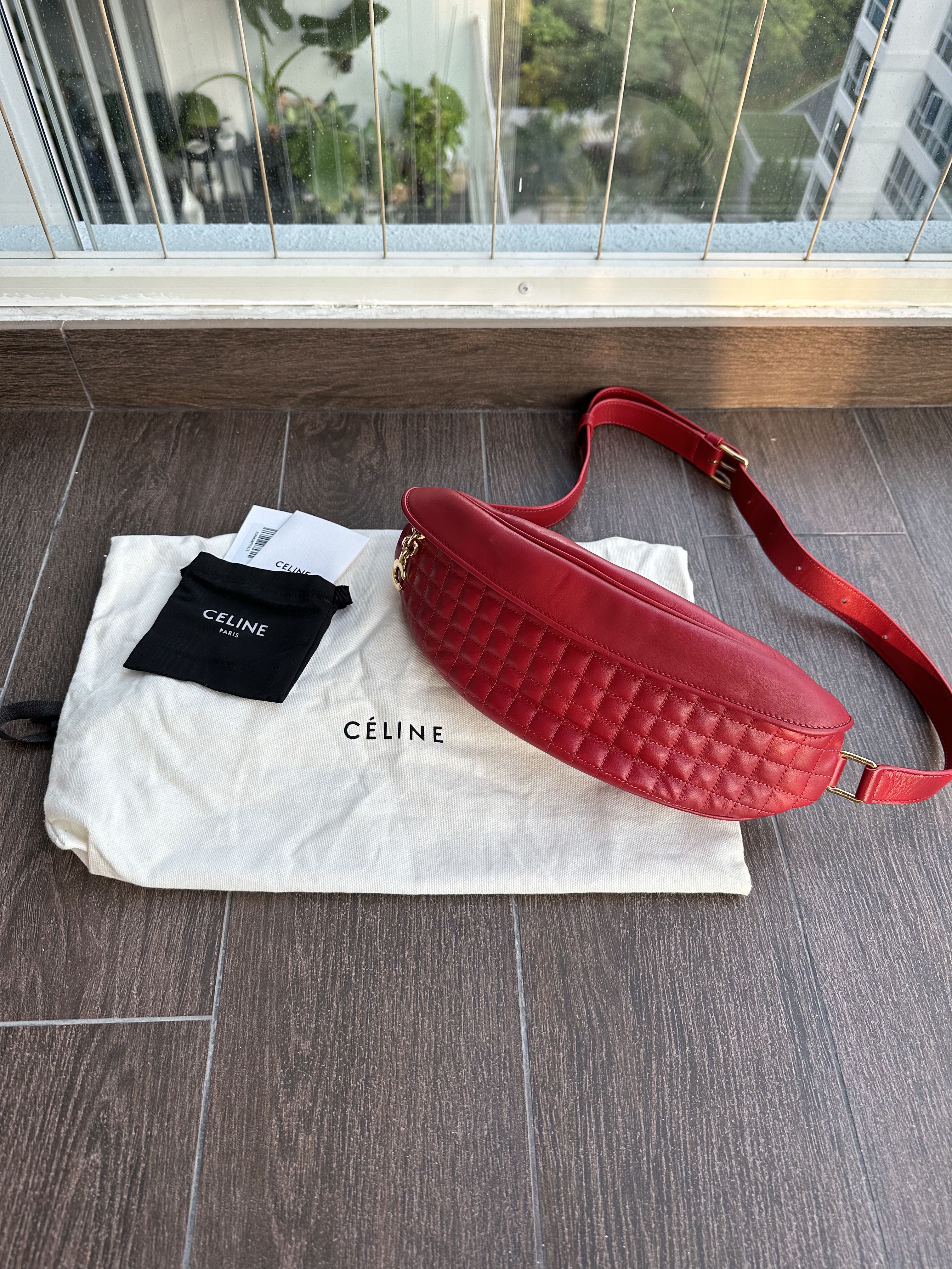 Celine top bum bag