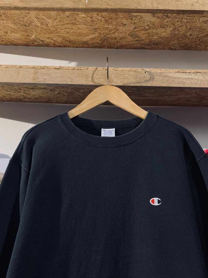 Champion Sweatshirt Hoodie Small Logo Embroidery Men s Fashion