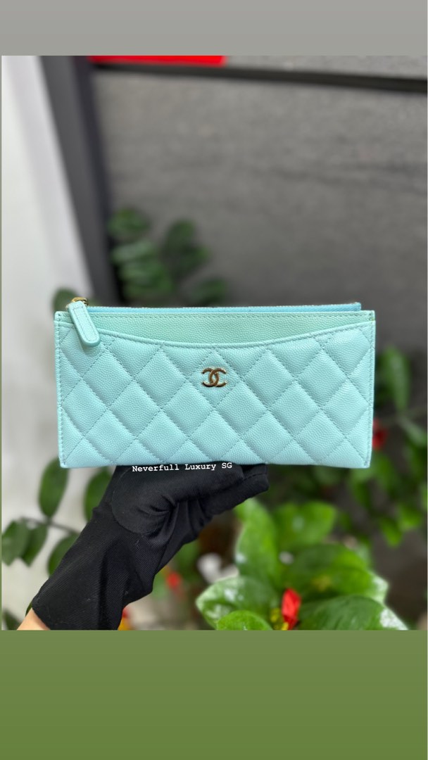 Louis Vuitton Tiffany blue wallet, Luxury, Bags & Wallets on Carousell