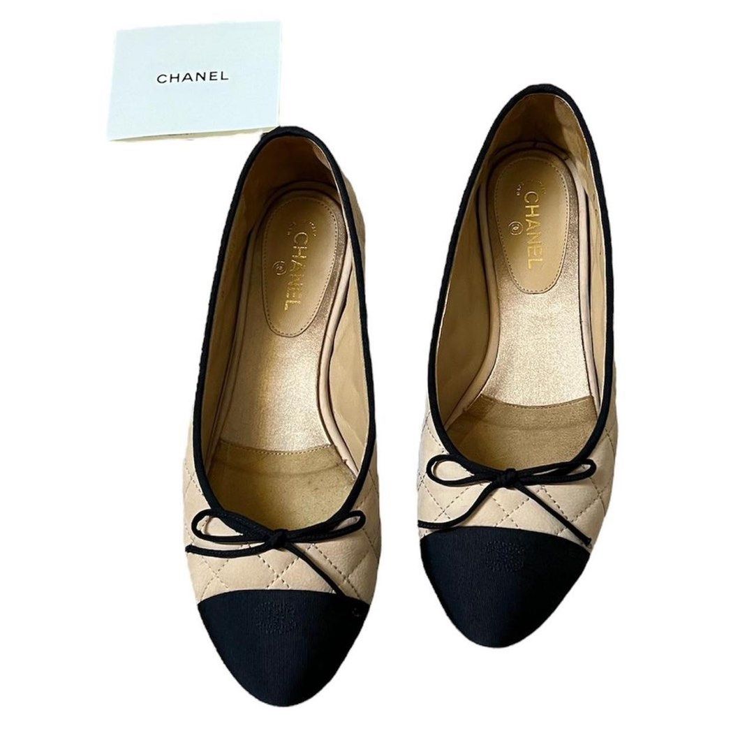 Chanel flats - Size 36, Women's Fashion, Footwear, Flats & Sandals on  Carousell