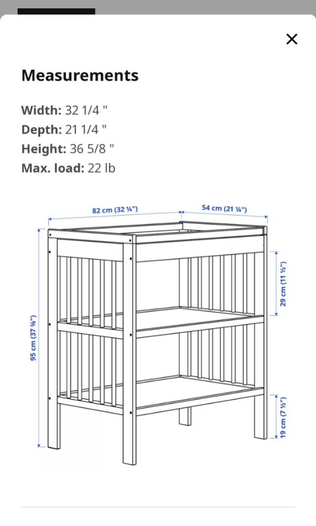 IKEA GULLIVER SNIGLAR and IKEA SKOTSAM baby changing mat, Babies & Kids