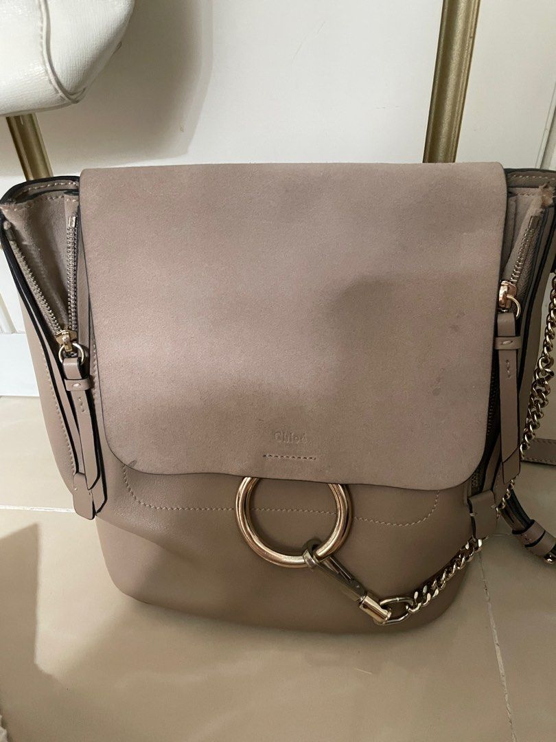 Chloe backpack large new arrivals