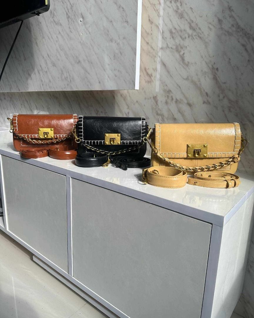 C&K Stitch-Trim Top Handle Bag (Category: Luxury Bags & Wallets) located in Marikina City. Submitted by jr_hae (Listing ID 1260053445, Image 1). Description: C&K Stitch-Trim Top Handle Bag PRICE: Php 3,500 each + SF Size: D:4cm W:21cm H: 11cm Orig Mpo and Brandnew • PAYMENT METHOD: - GCASH / BDO Bank Transfer DM or TEXT@ 0960 396 5996; 0918 303 1725.