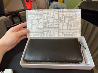 Comme des garcons hotsell raised spike wallet