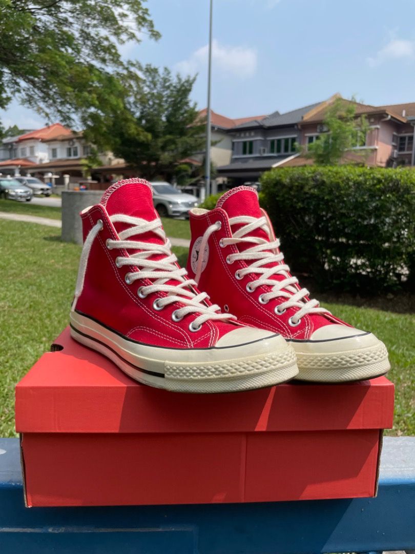 Converse 70 s Enamel Red Men s Fashion Footwear Casual shoes on