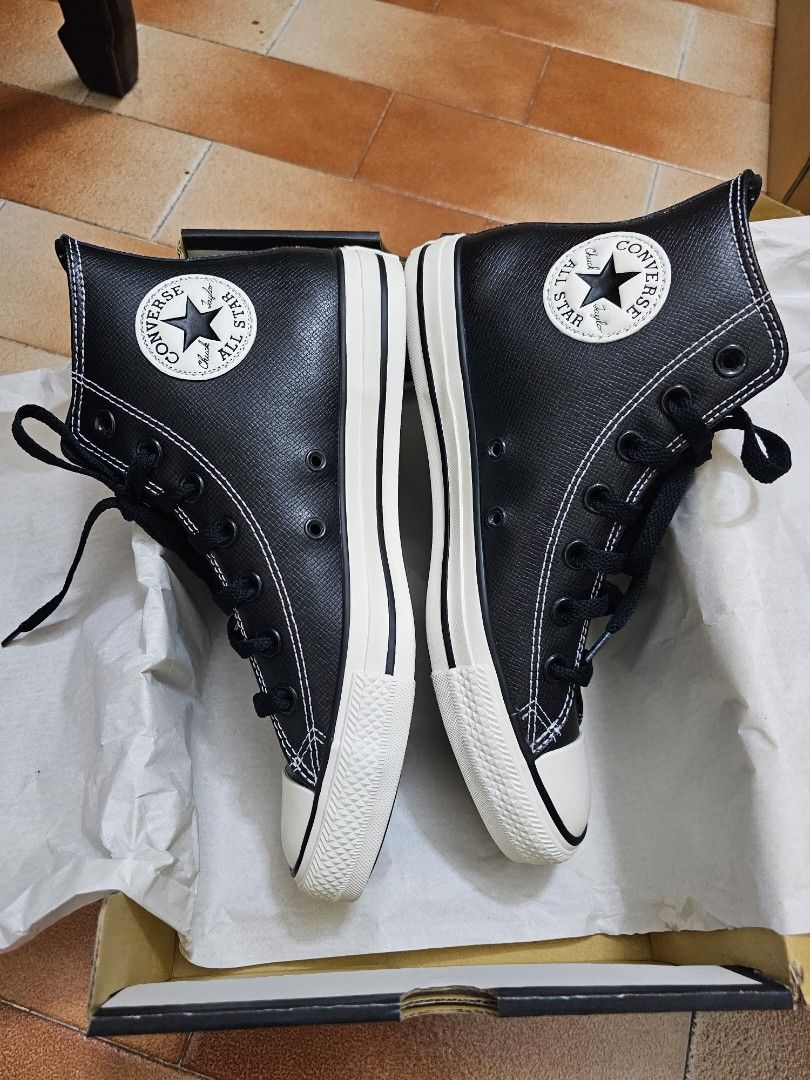Chuck taylor top leather black