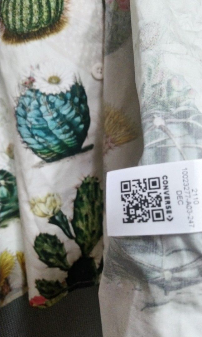 Converse multi cactus print T Polo
