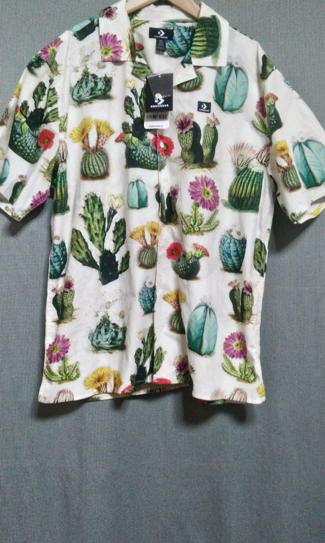 Cactus print hotsell converse