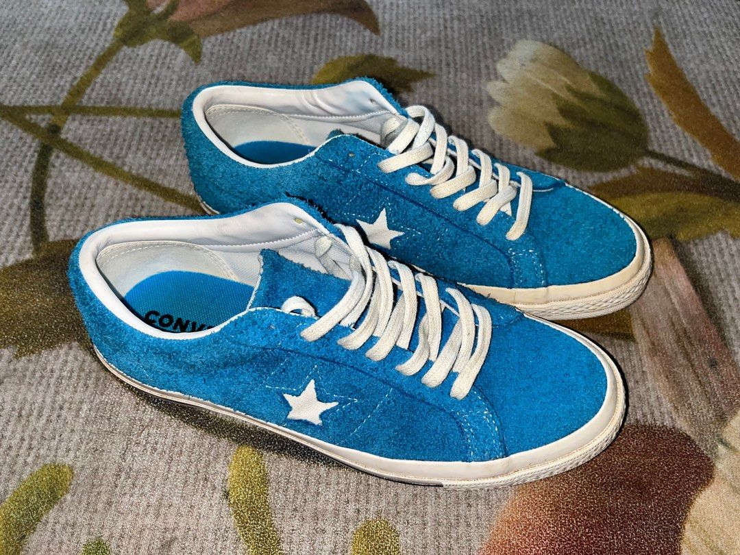 converse one star blue hero