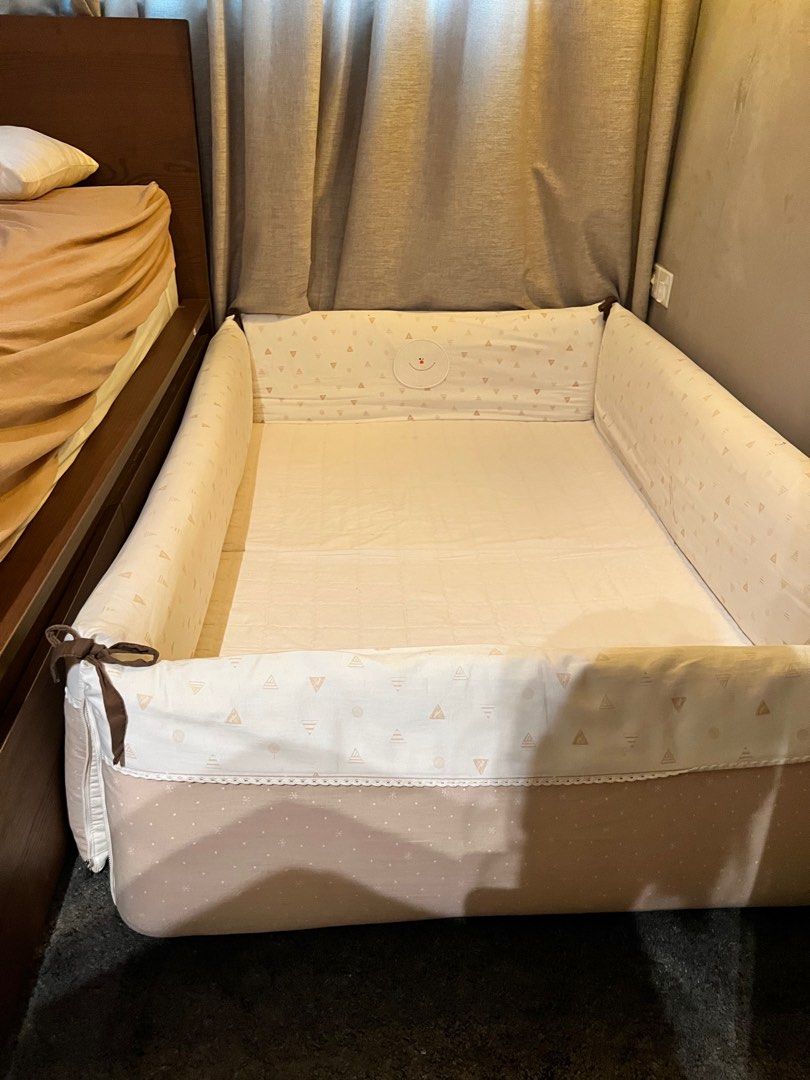 Creamhaus bumper bed, Babies & Kids, Baby Nursery & Kids Furniture