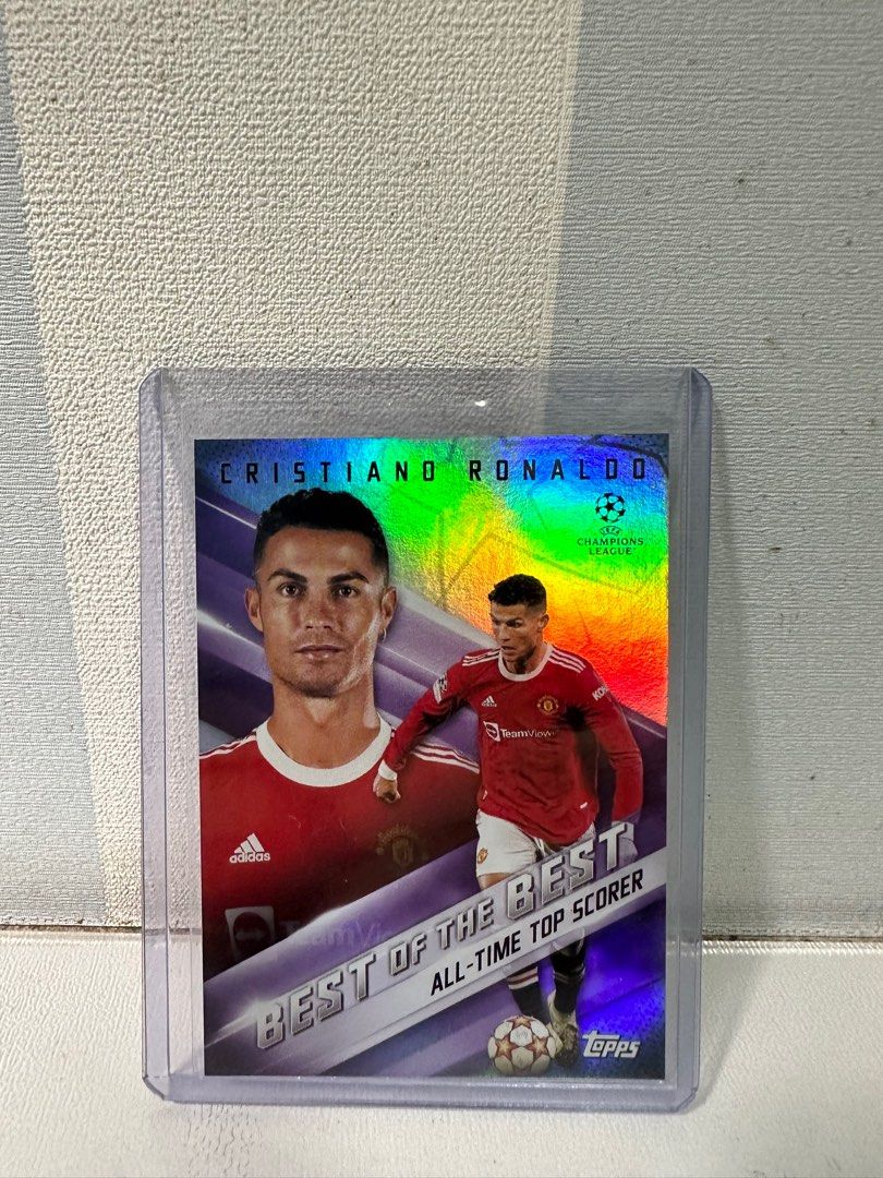Cristiano Ronaldo Topps best of the best, Hobbies & Toys, Toys & Games ...